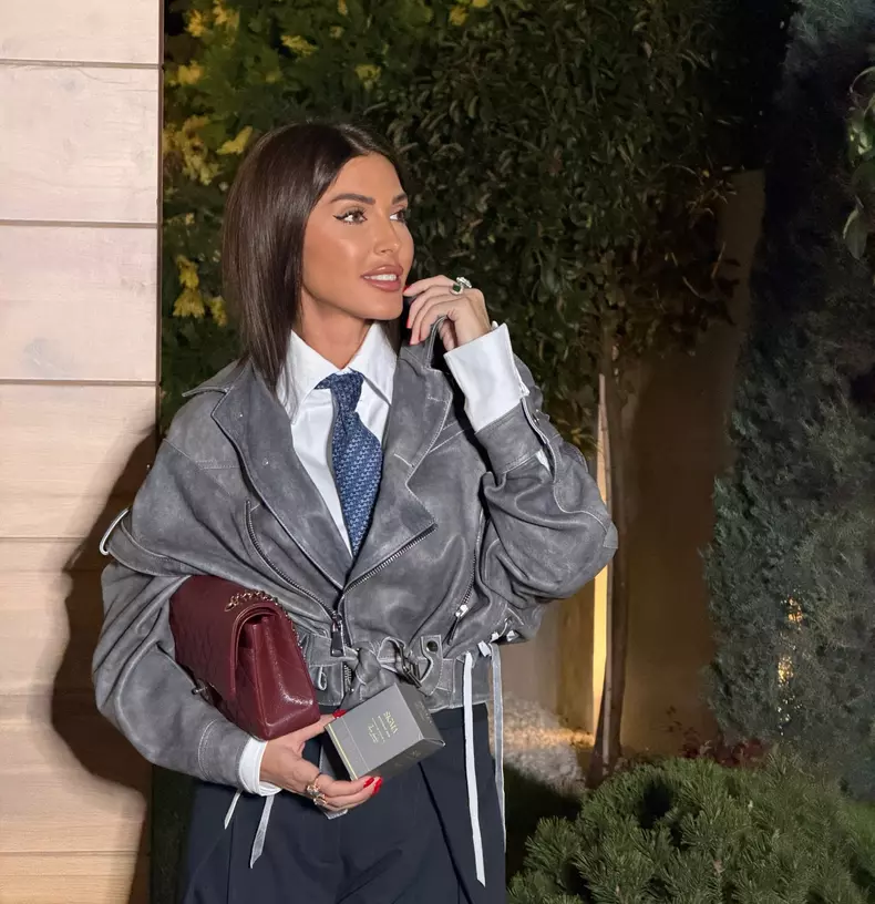 ilinca vandici la un eveniment