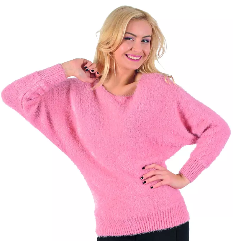 Pulover pufos La Femme, preţ redus 67,49 lei;