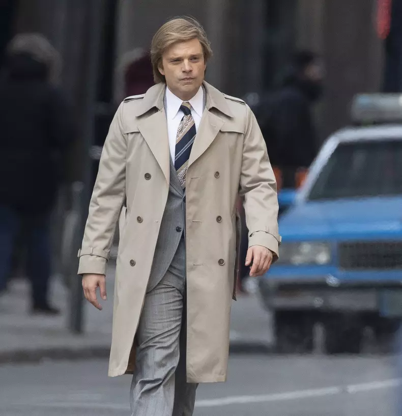 EXCLUSIVE: Sebastian Stan Spotted Hard At Work On New Donald Trump Film 'The Apprentice' - 15 Jan 2024