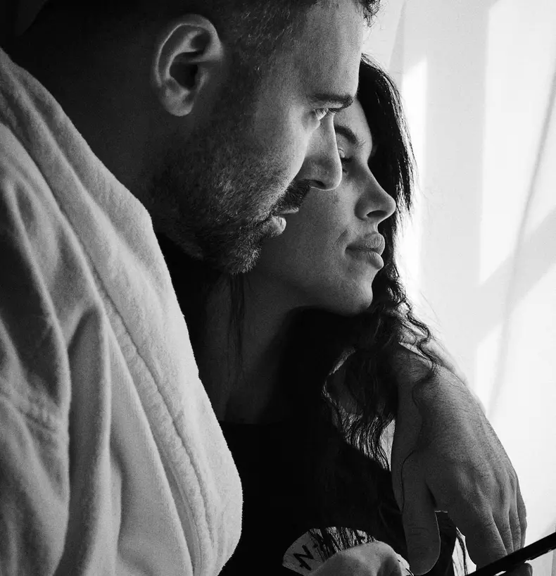 Spike și iubita lui, Livia Eftimie, fosta soție a lui Cătălin Bordea