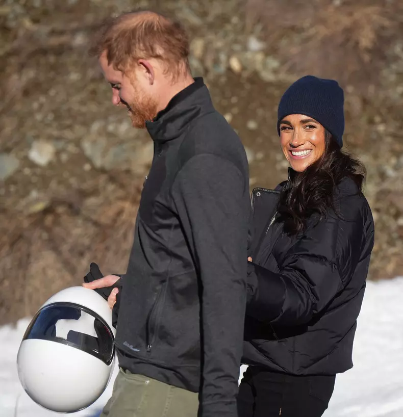 Prince Harry Tries Skeleton Bobsled - Canada
