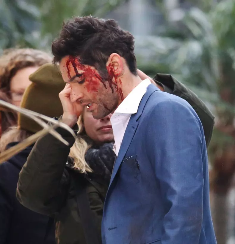 Tom Ellis  - Lucifer Morningstar din serialul Lucifer de pe Netflix