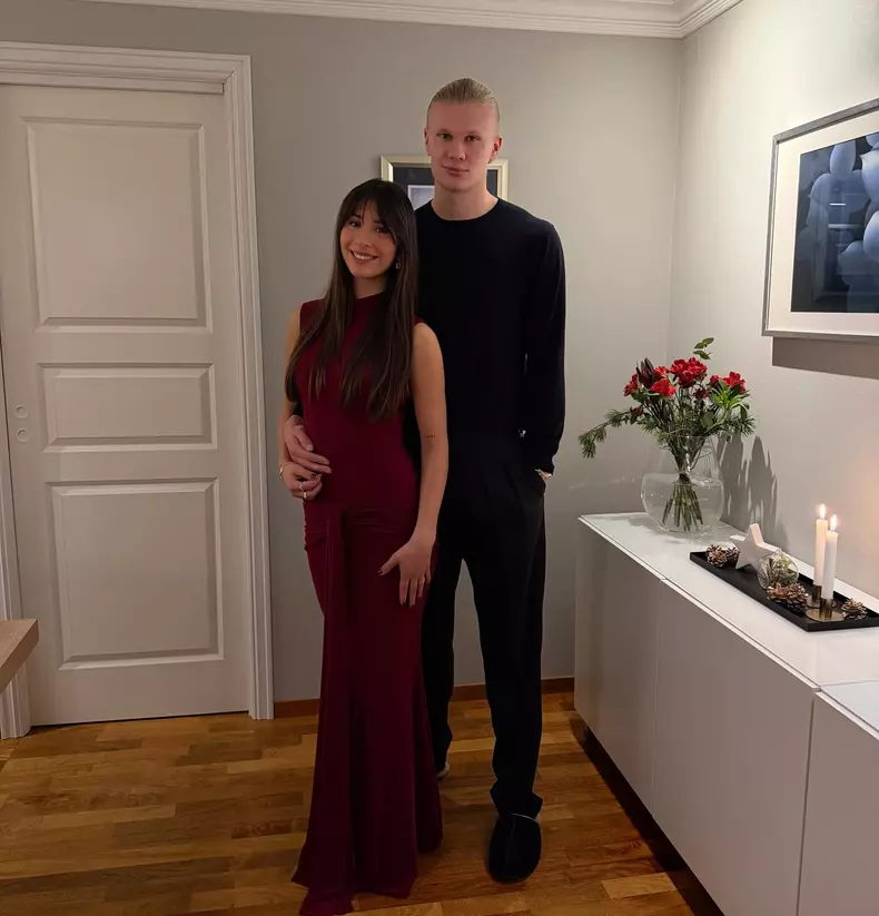 Erling Haaland și Isabel Haugseng Johansen (7)