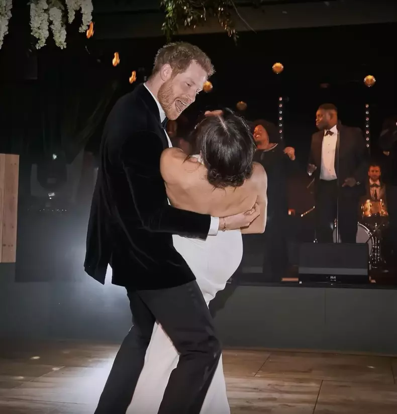 Netflix releases new trailer for Harry & Meghan documentary featuring the couple’s first wedding dance and hanging with Sir Elton John