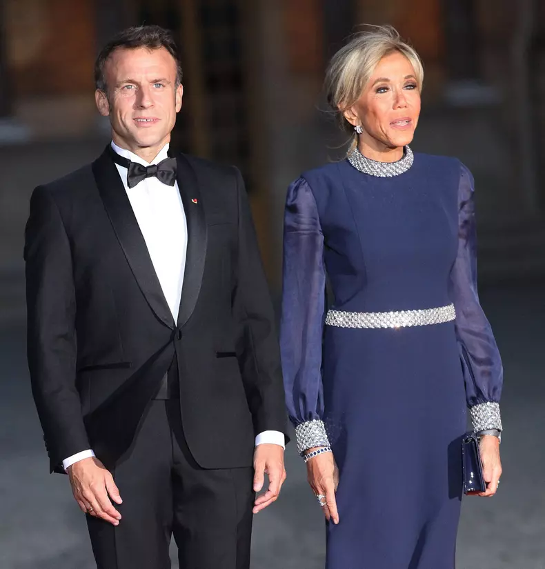 Emmanuel Macron și Brigitte Macron