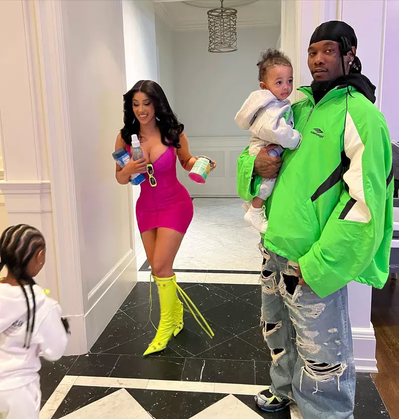 Cardi B, Offset și copiii lor, Kulture și Wave