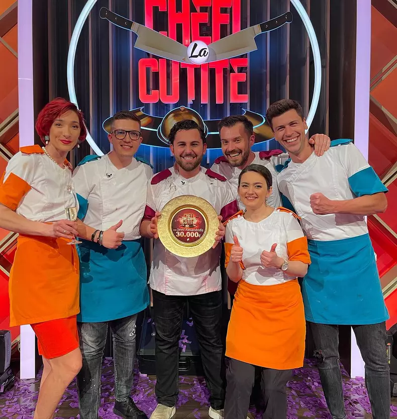 Janni Alexandridis este câștigătorul Chefi la cuțite 2023, sezonul 12. Cuțitul de aur al lui Florin Dumitrescu a plecat acasă cu marele premiu (2)