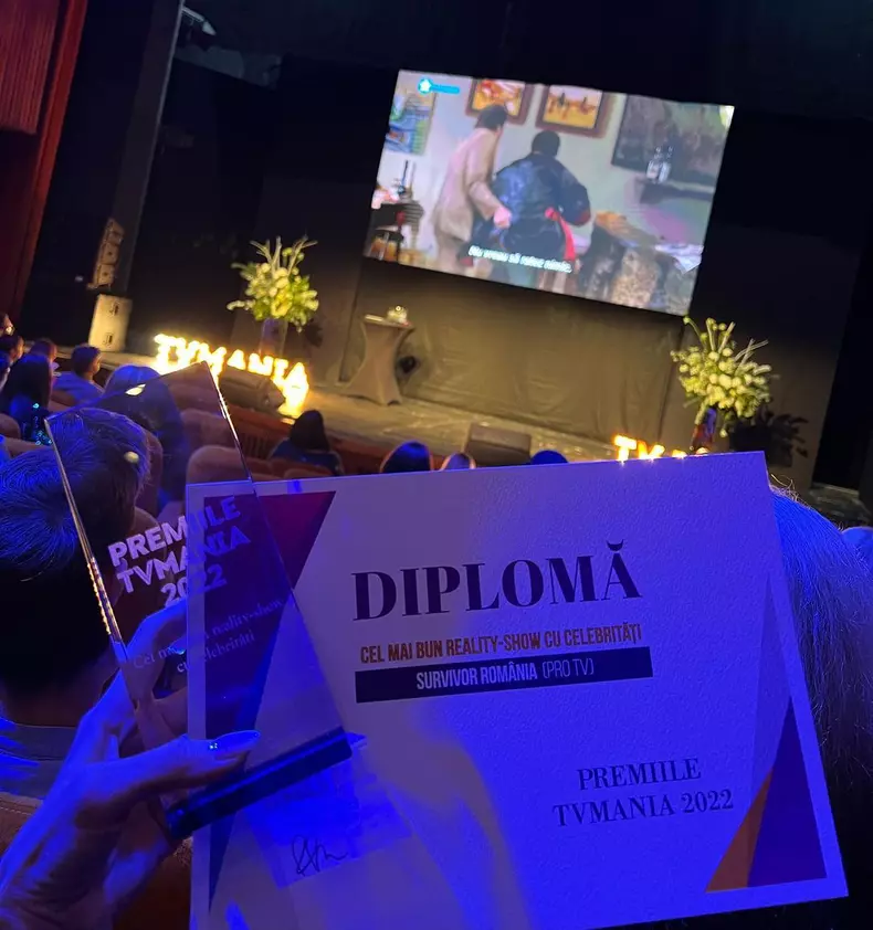 „Survivor România” a câștigat premiul TVMania pentru „Cel mai bun reality show cu celebrități”. Ce a declarat Daniel Pavel