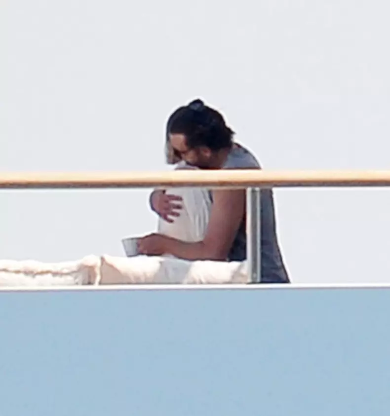 *PREMIUM-EXCLUSIVE* MUST CALL FOR PRICING BEFORE USAGE  - Bradley Cooper, Gigi Hadid, Benedict Cumberbatch, Margot Robbie and Tom Ackerley enjoy summer vacation onboard a $250 million Mega Yacht in the Mediterranean.*PICTURES TAKEN ON 29/08/2024*