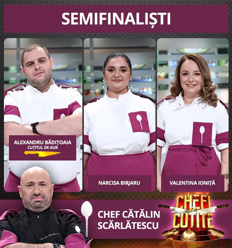 Semifinala Chefi la cutite