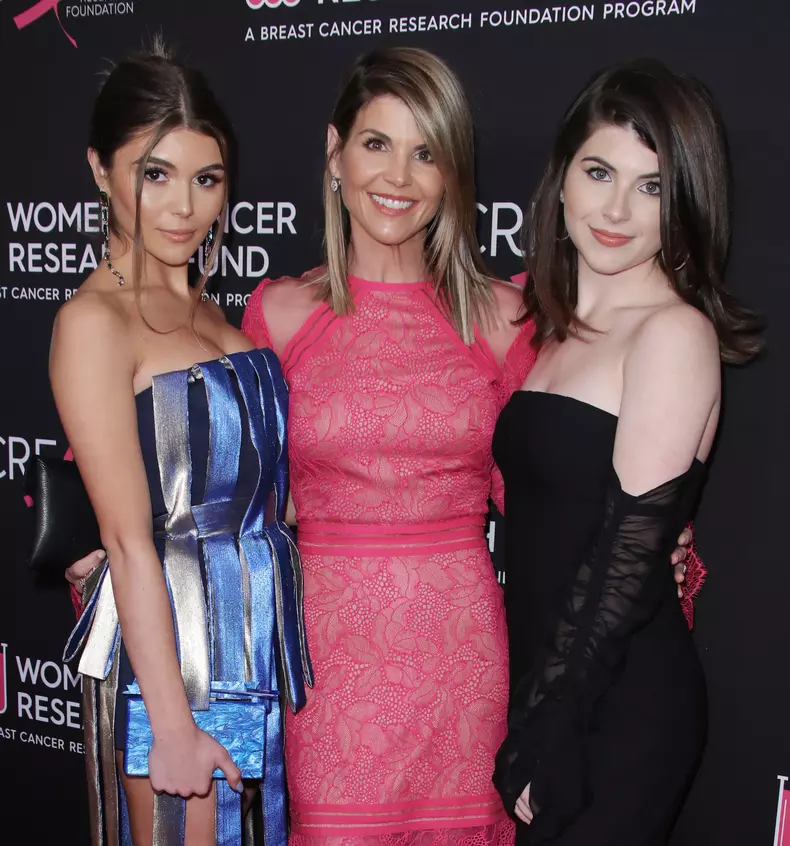 Lori Loughlin și fiicele ei Olivia și Bella