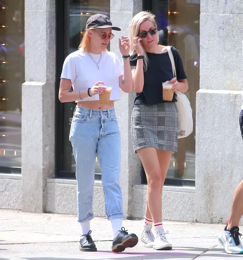 Kristen Stewart and Dylan Meyer out in New York