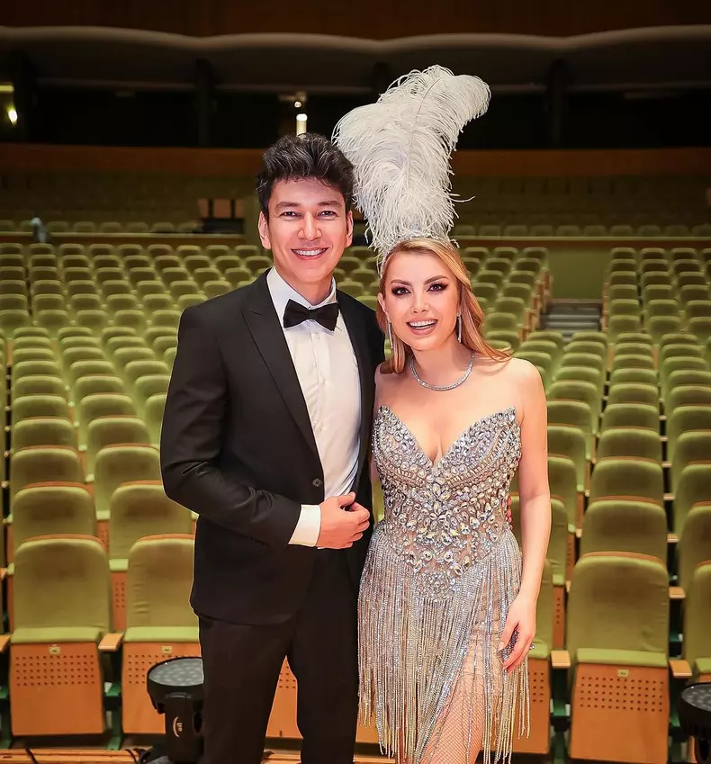 Elena Gheorghe și soțul ei, Cornel Ene