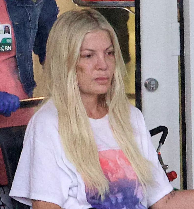 Tori Spelling, imagini îngrijorătoare. Cum au surprins-o paparazzi la ieșirea din spital