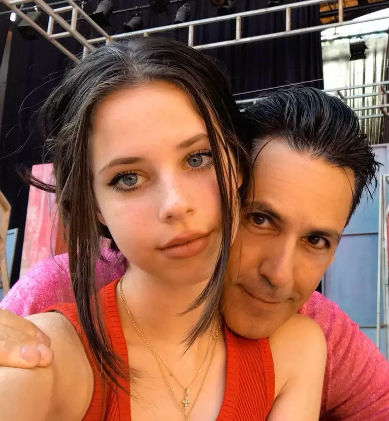 Ștefan Bănică Junior fiica Violeta Bănică