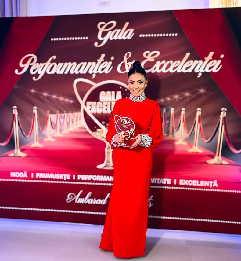 Andreea Mantea Gala Excelenței și Performanței
