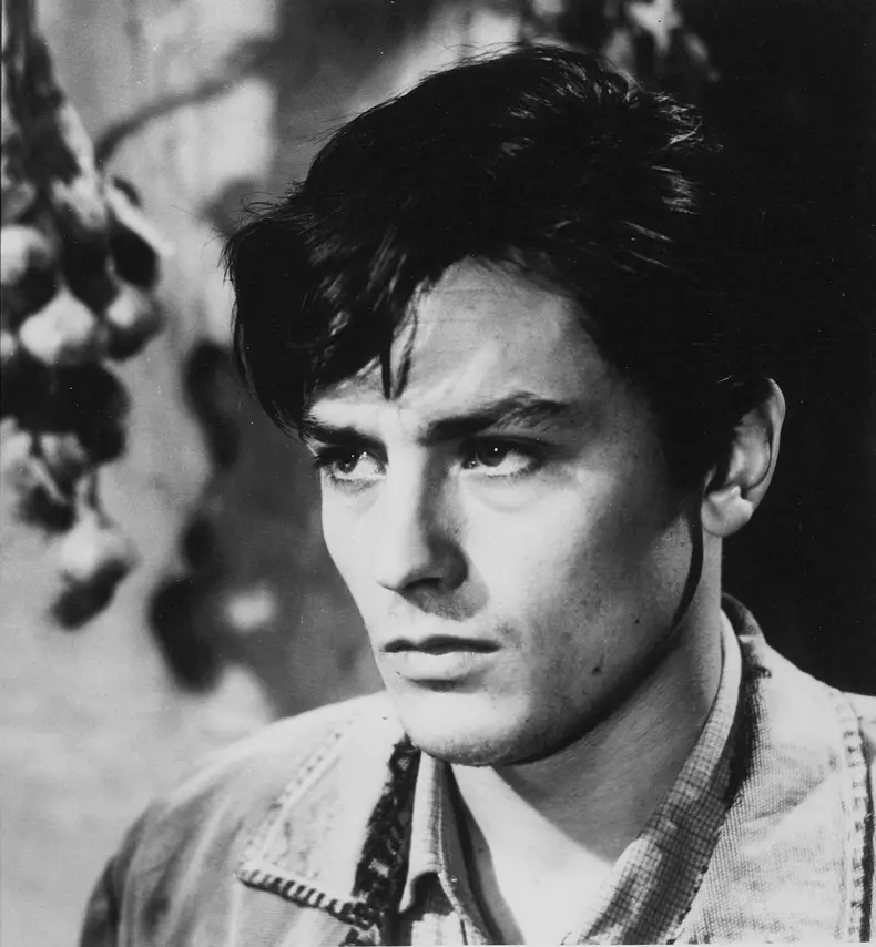 Alain Delon în filmul Rocco și frații săi (1960)