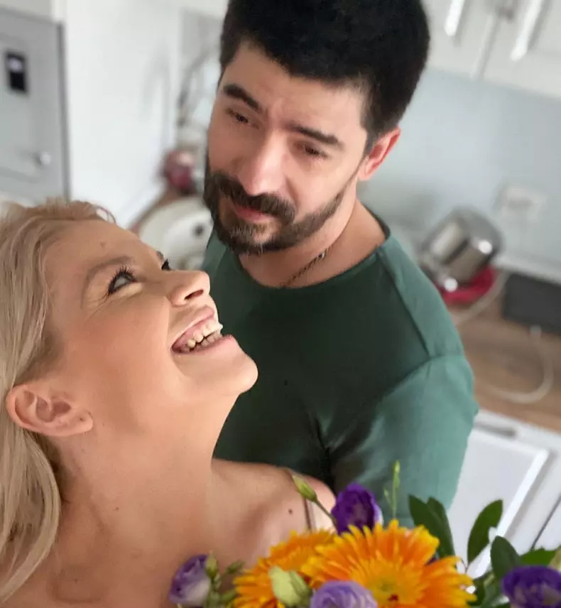 Andreea Marinescu și soțul ei