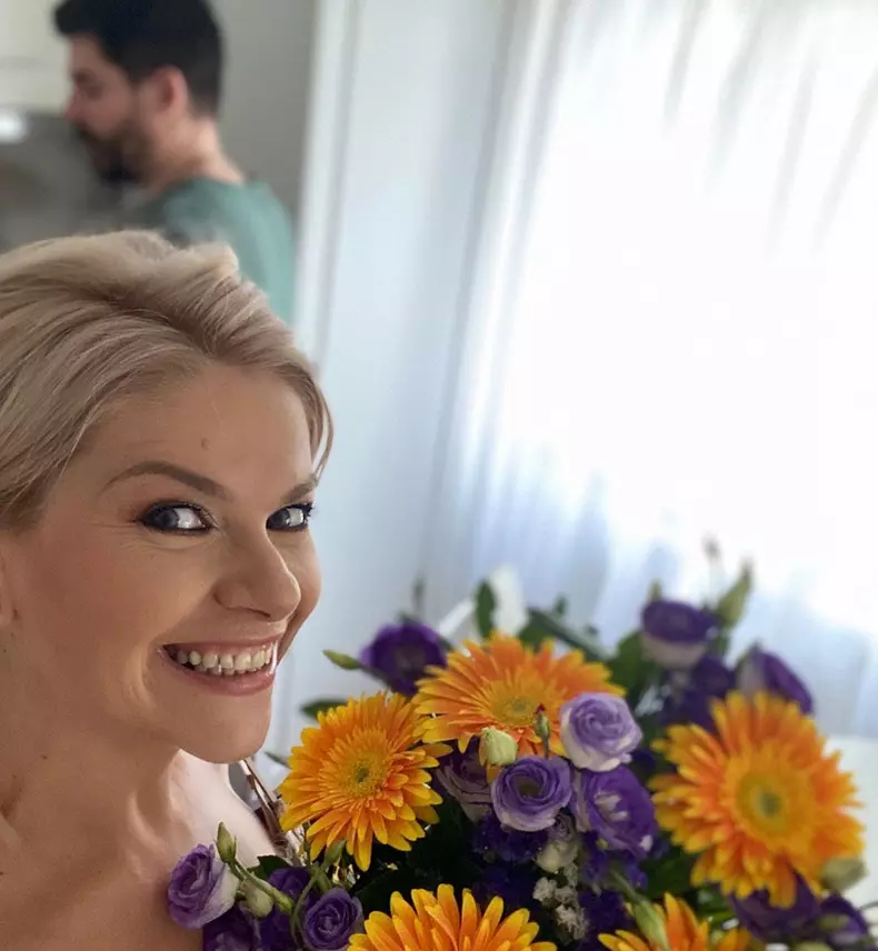 Andreea Marinescu și soțul ei
