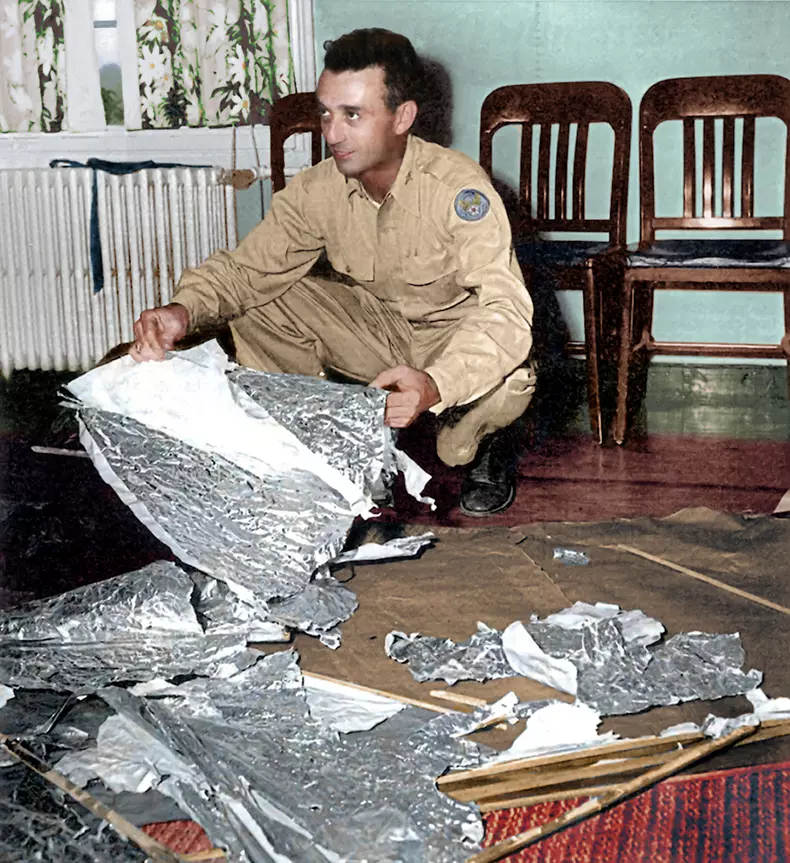 Jesse Marcel, who initially investigated the Roswell UFO site.