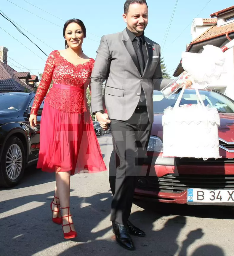 Andra si Maruta, nasi de botez pentru fetita lui Pepe, Rosa Alexandra