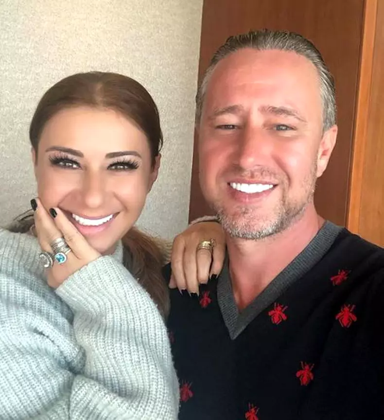 Anamaria Prodan ş Laurenţiu Reghecampf