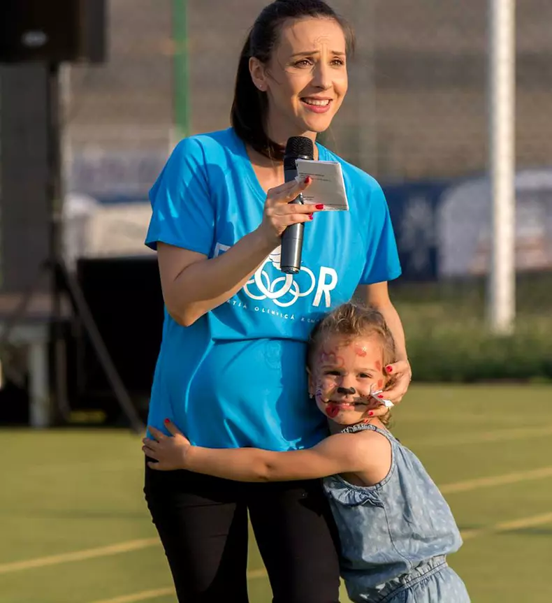 Andreea Răducan are o fetiță, Amira