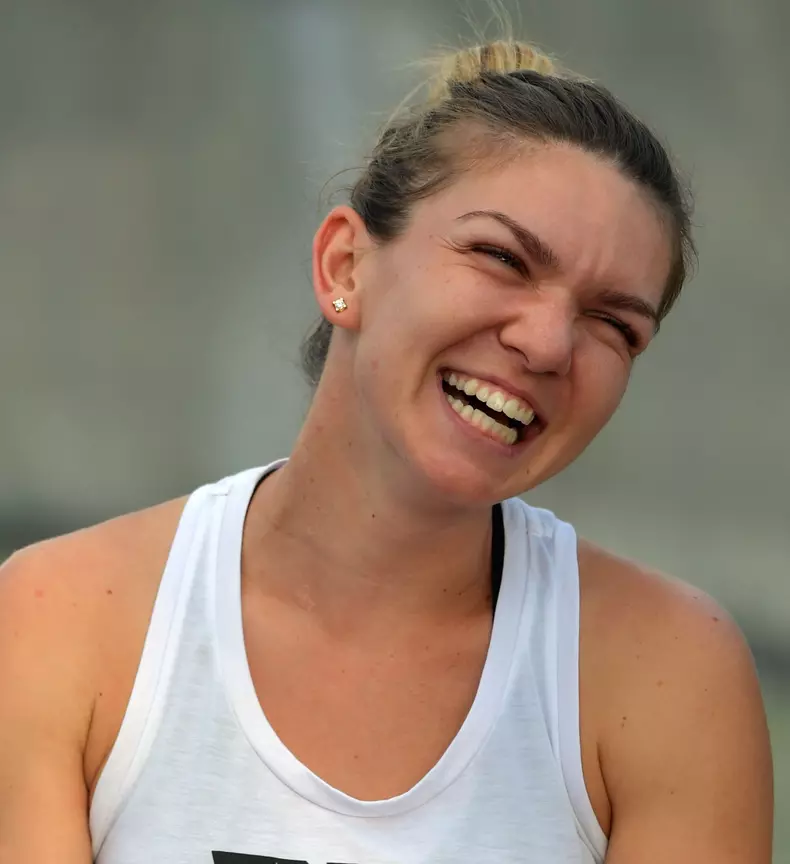 BREAKING NEWS - FILE PHOTO - Wimbledon's 2019 champion Simona Halep fails a drugs test for blood-booster Roxadustat - but former world No 1 says she feels 'betrayed' and will fight 'until the end' to clear her name