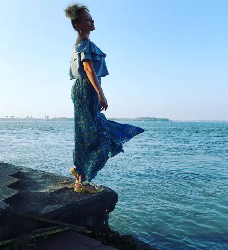 Delia iubește continentul asiatic și de data aceasta a ales o vacanță în India