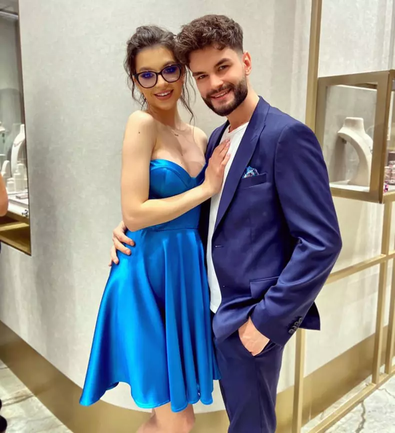 Cuplu Cleopatra Stratan si Edward