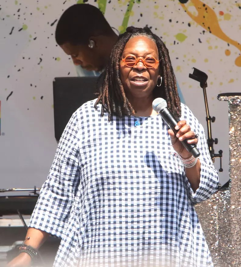cum arată astăzi Whoopi Goldberg