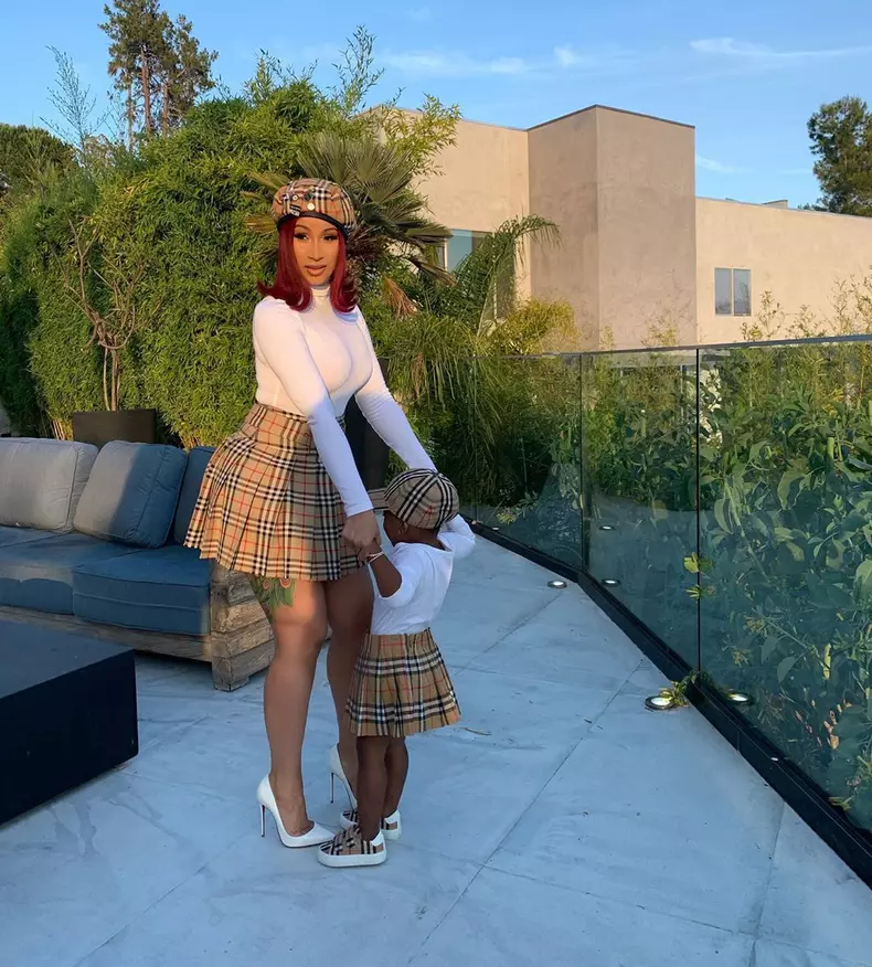 Cardi B și fiica ei Kulture