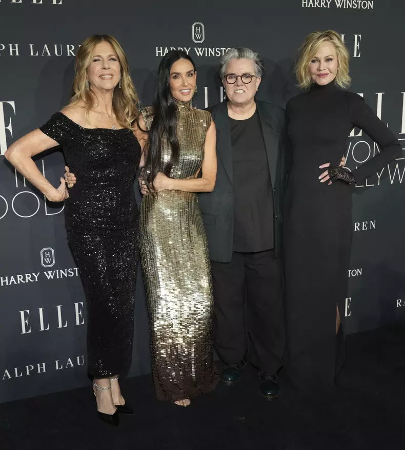 Demi Moore, Rita Wilson, Melanie Griffith și Rosie O'Donnell