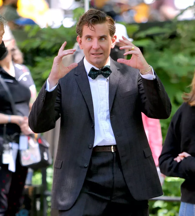 Bradley Cooper On Set - NYC