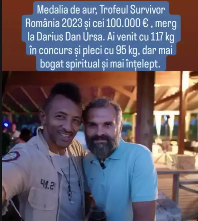Câte kilograme a slăbit Dan Ursa la Survivor România 2023. Războinicul a rezistat 5 luni în Republica Dominicană