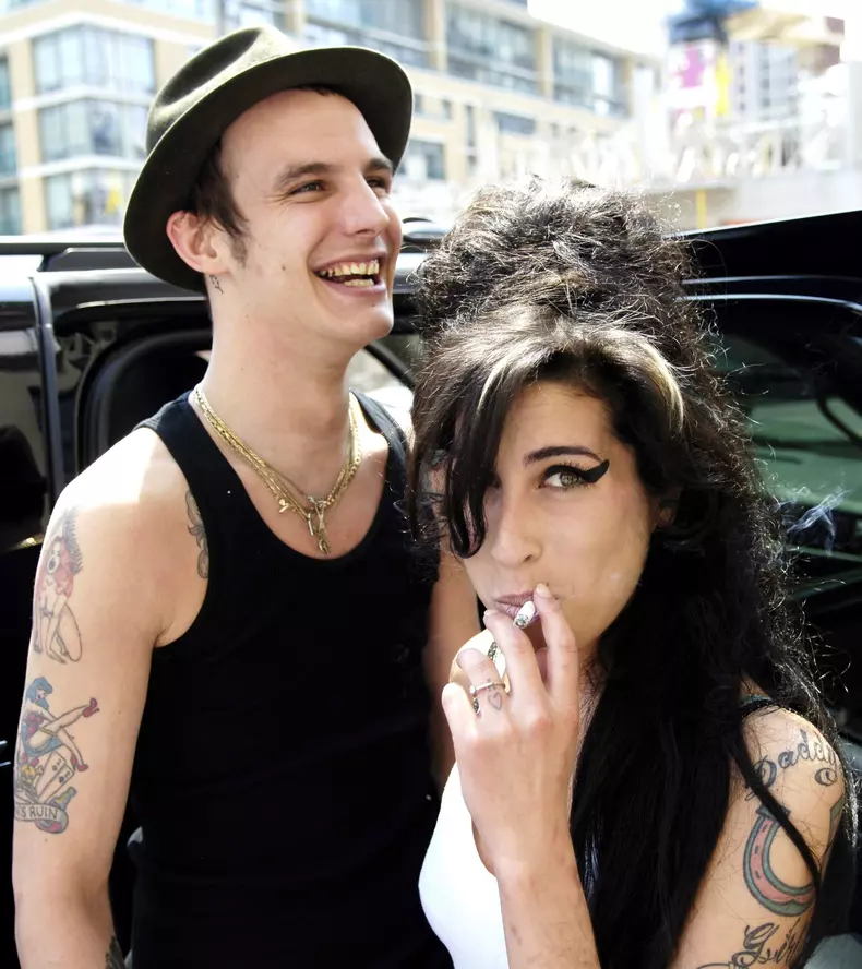 Amy Winehouse si fostul ei sot