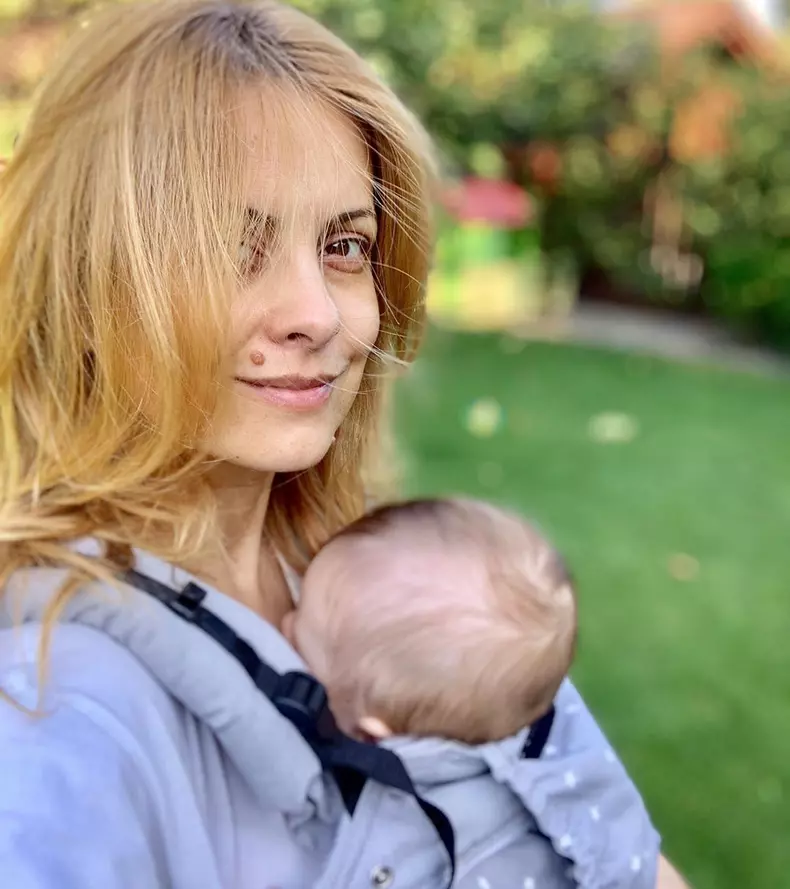 Simona Gherghe și fiul ei Vlad
