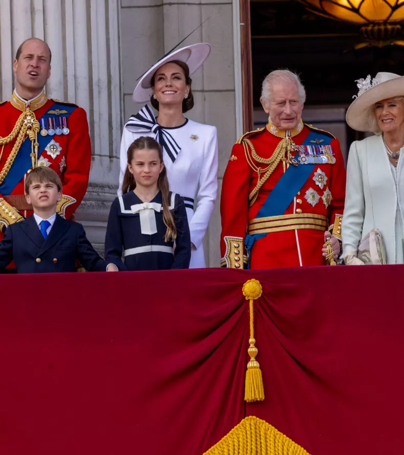 Familia regală britanică la Trooping The Colour 10