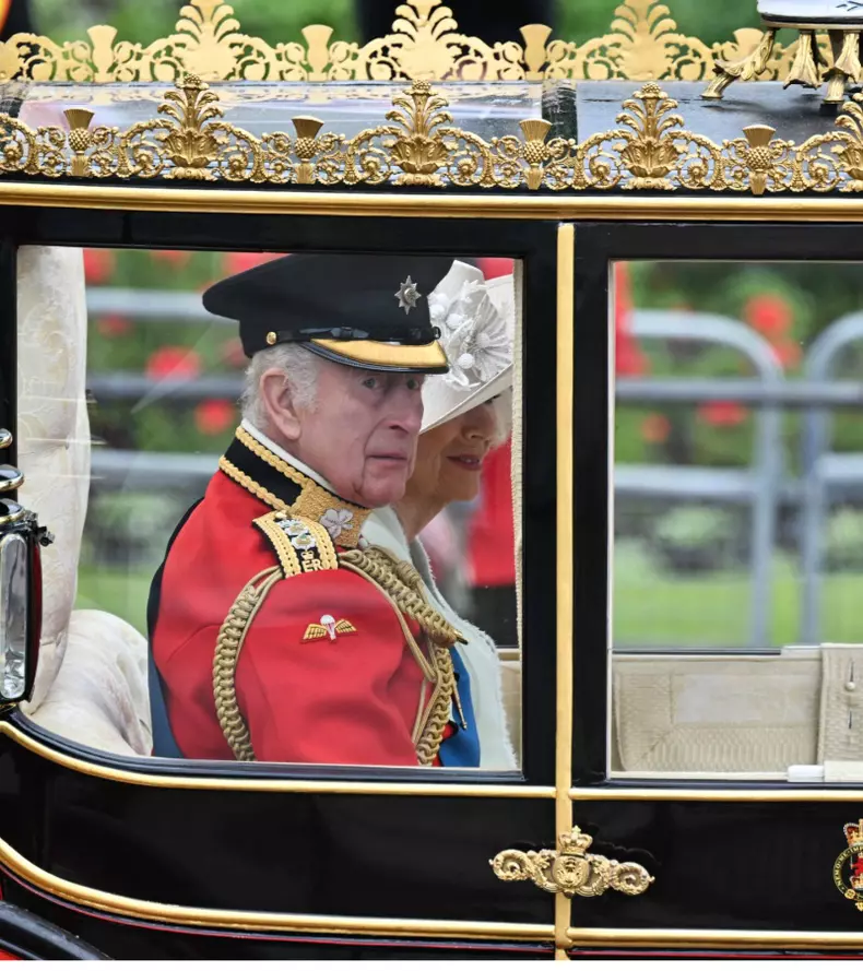 Familia regală britanică la Trooping The Colour 2