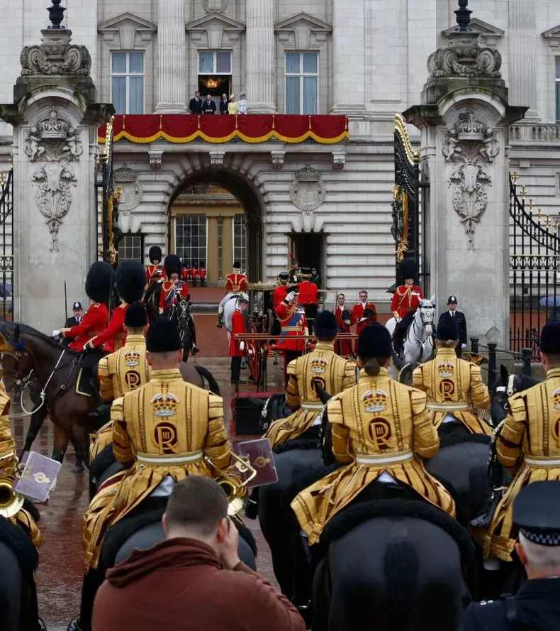 Familia regală britanică la Trooping The Colour 7