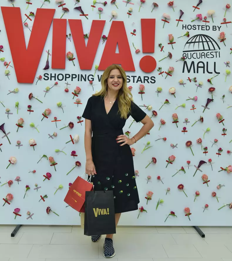 Amalia Enache, dupa sesiunea de shopping