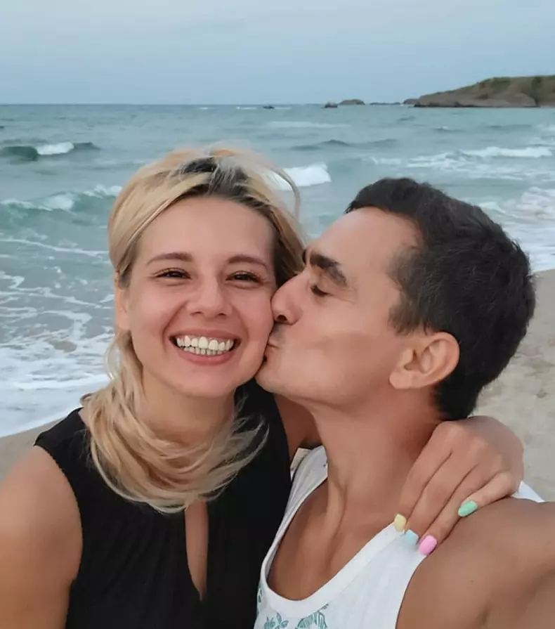 Marian Drăgulescu iubita