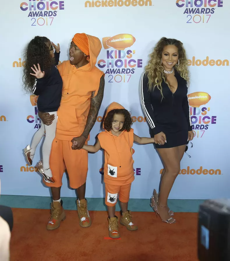 Mariah Carey, Nick Cannon și gemenii lor, Moroccan „Roc” Cannon și Monroe „Roe“ Cannon