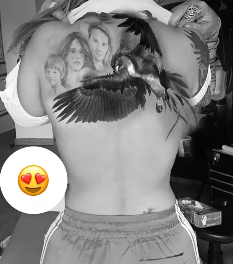 Anamaria Prodan tatuaj Laurențiu Reghecampf