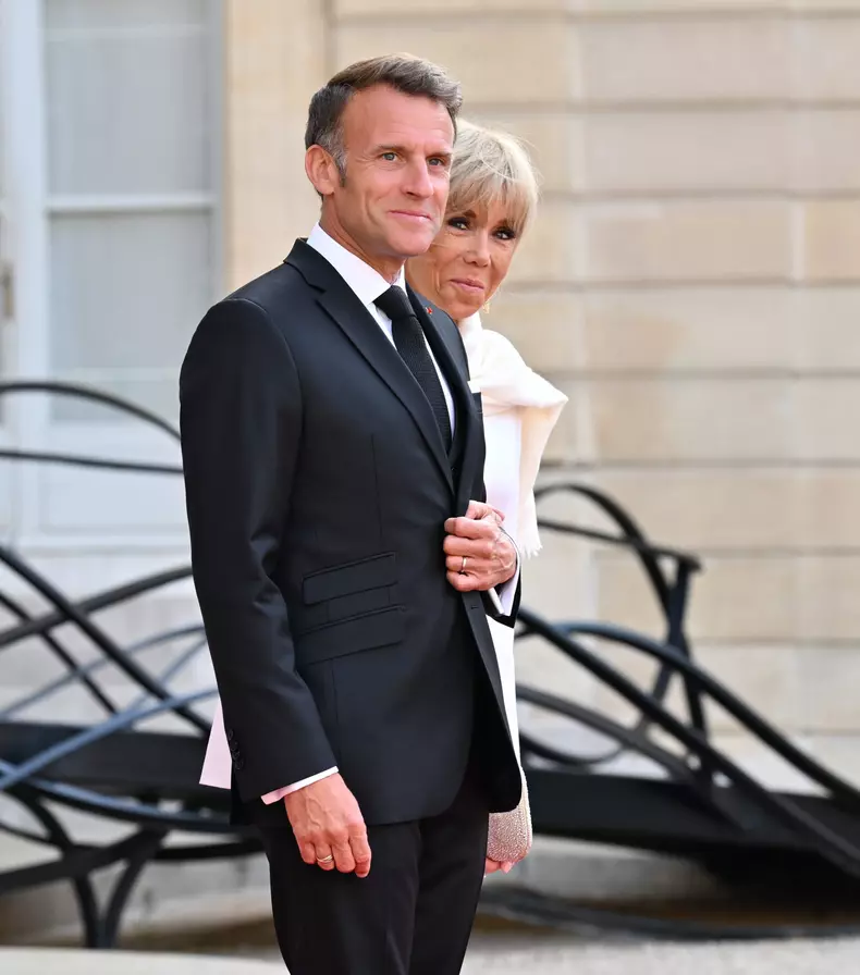 Emmanuel Macron - Brice Oligui Nguema meeting in Paris