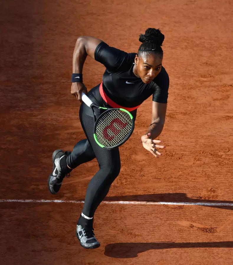 Serena Williams în acțiune!