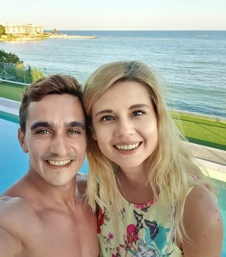 Marian Drăgulescu iubita