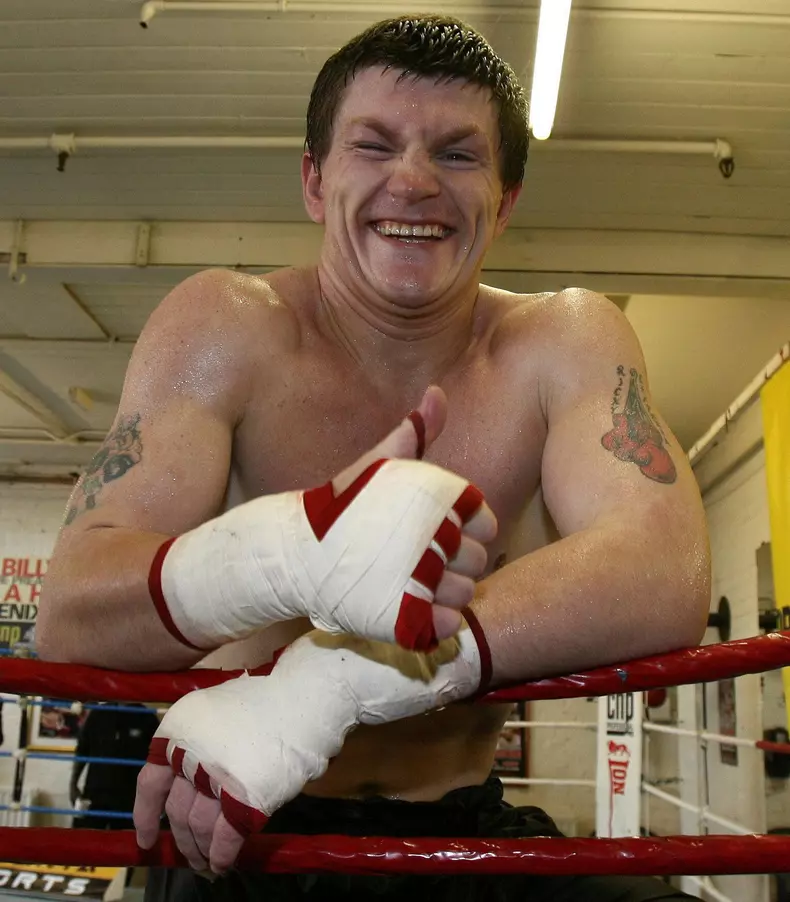 File photo dated 29/05/07 of Ricky Hatton jokes with the photographers during a press day at Bettabodies Gym, Denton, Manchester. Former world boxing champion Ricky Hatton has died at the age of 46, the PA news agency understands. Hatton was found dead at