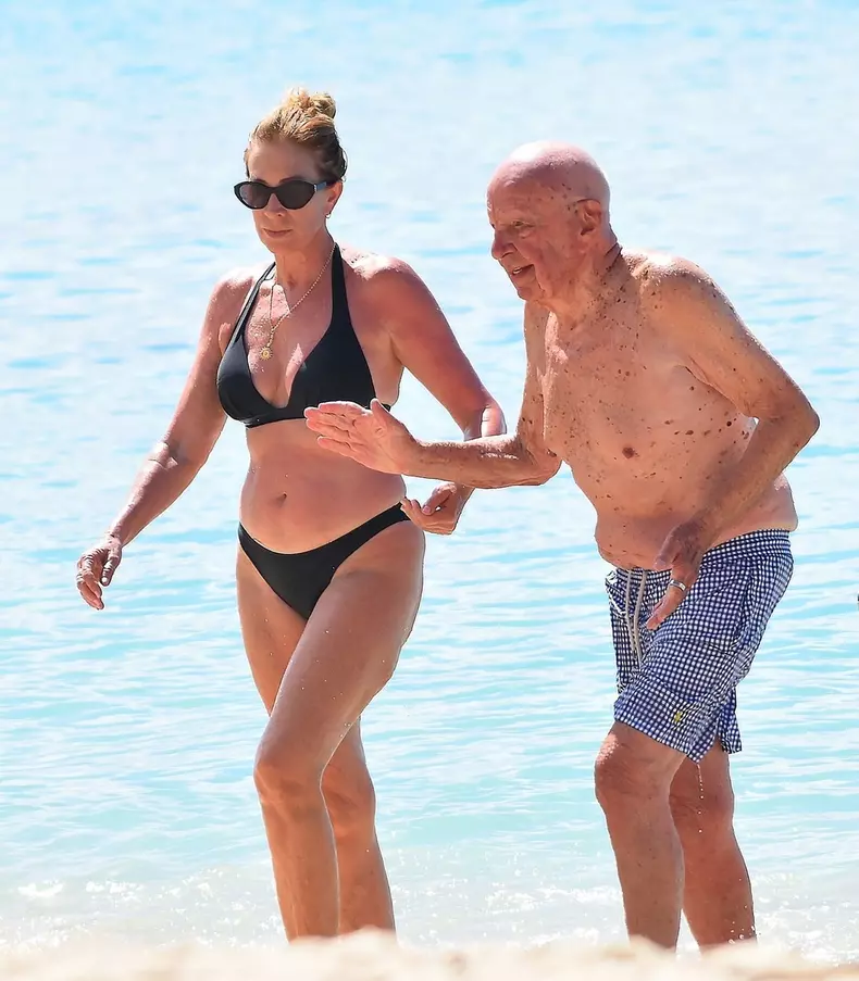 Rupert Murdoch și iubita