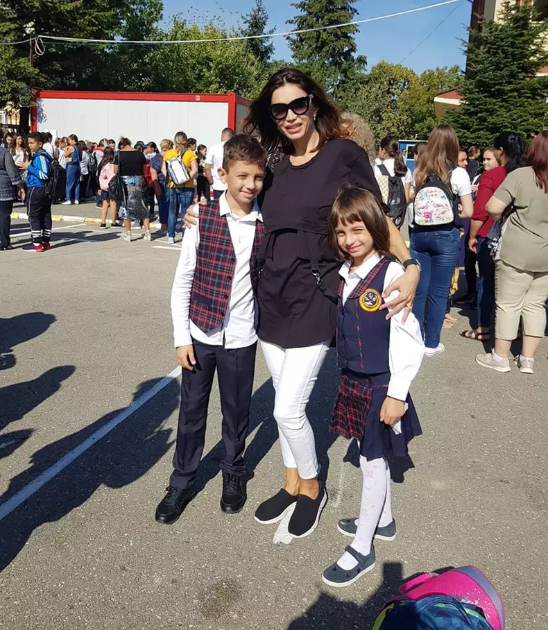Cristina Spatar si copiii 2
